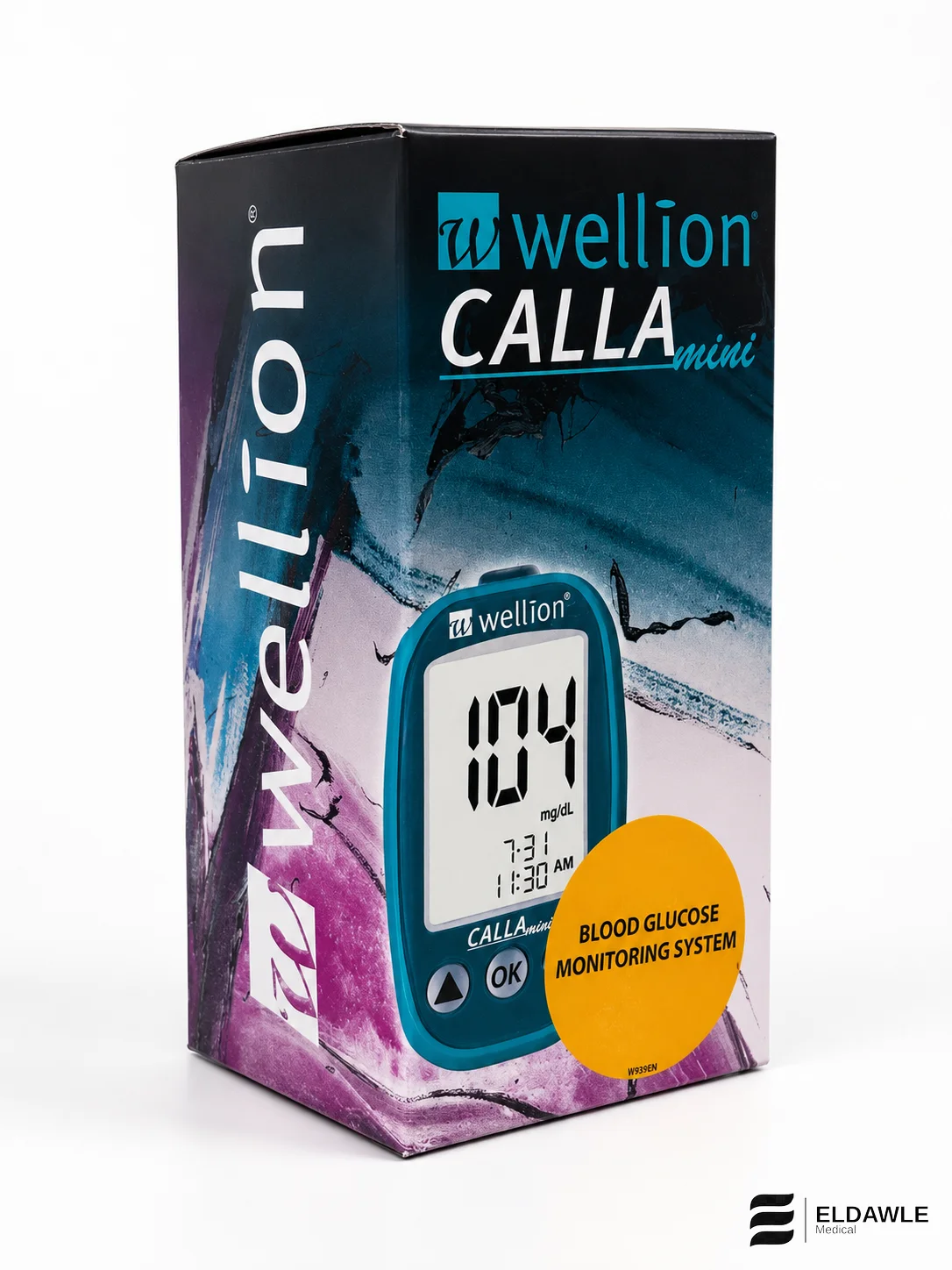 جهاز قياس السكر ويلليون (Wellion CALLA Mini Blood Glucose Monitoring System) 5