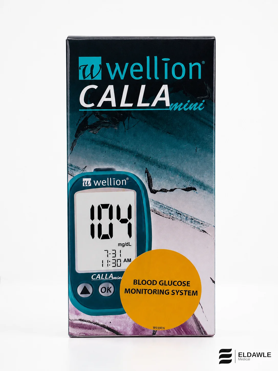 جهاز قياس السكر ويلليون (Wellion CALLA Mini Blood Glucose Monitoring System) 4