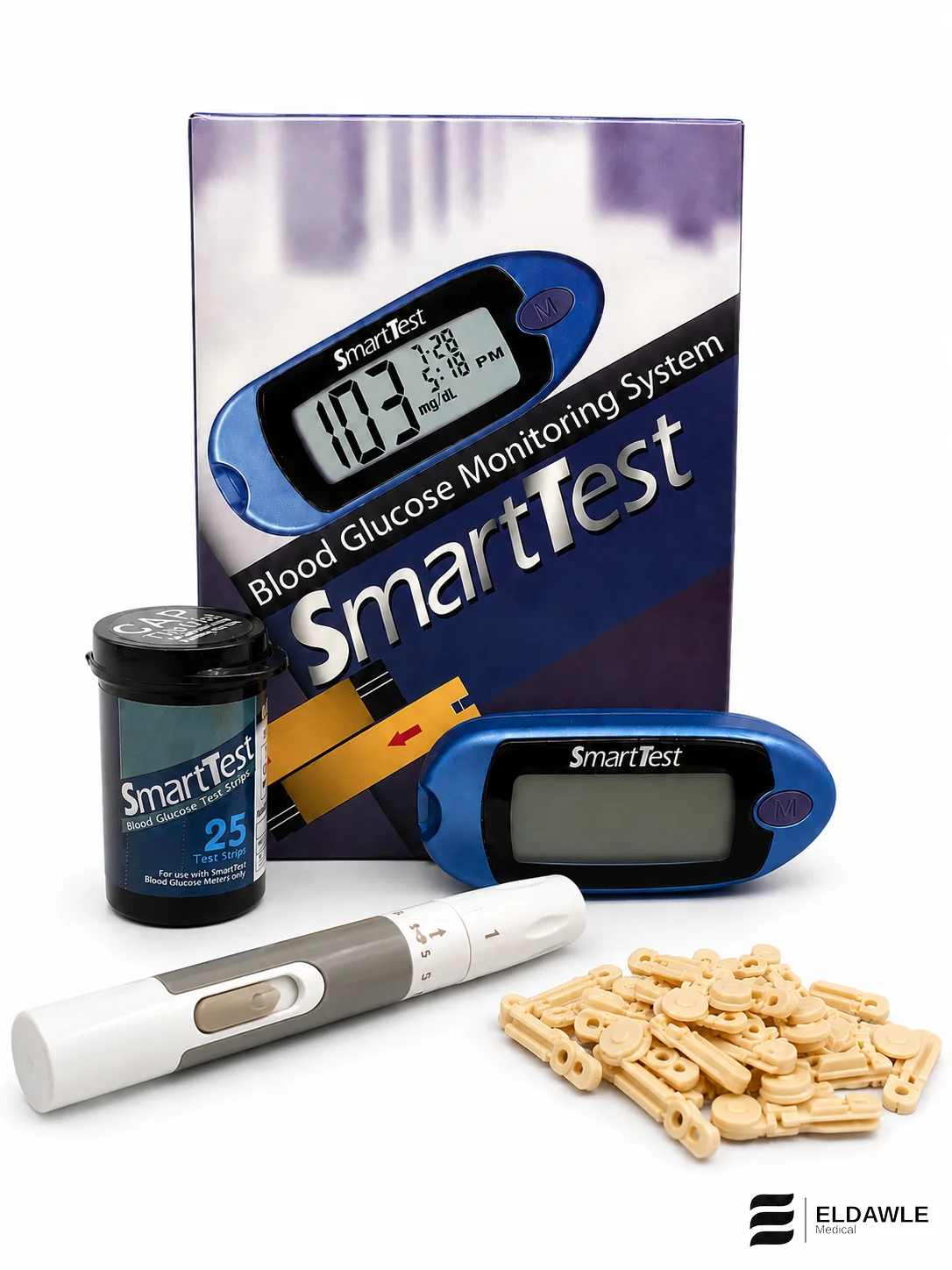 جهاز قياس السكر سمارت تست (SmartTest)