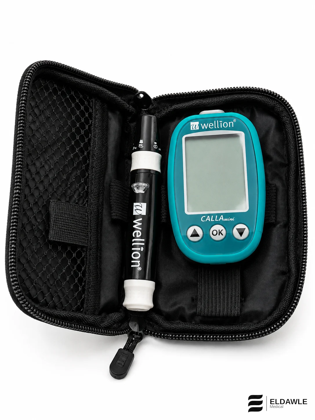 جهاز قياس السكر ويلليون (Wellion CALLA Mini Blood Glucose Monitoring System) 3